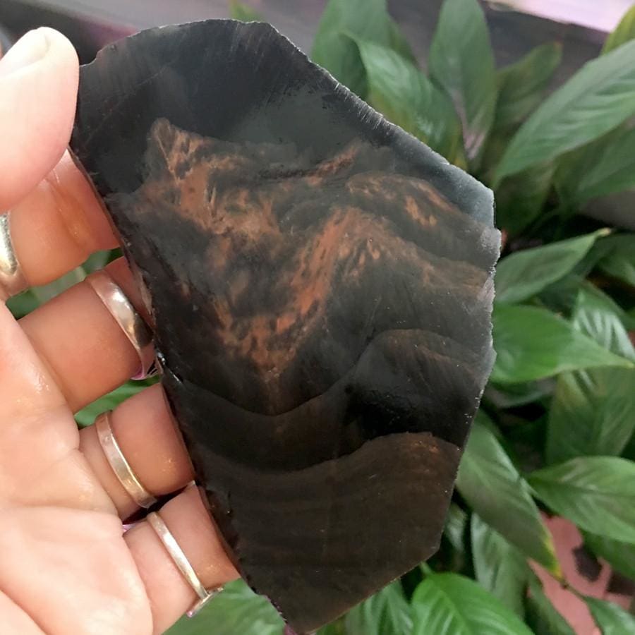 Glass Buttes Fire Pit Obsidian