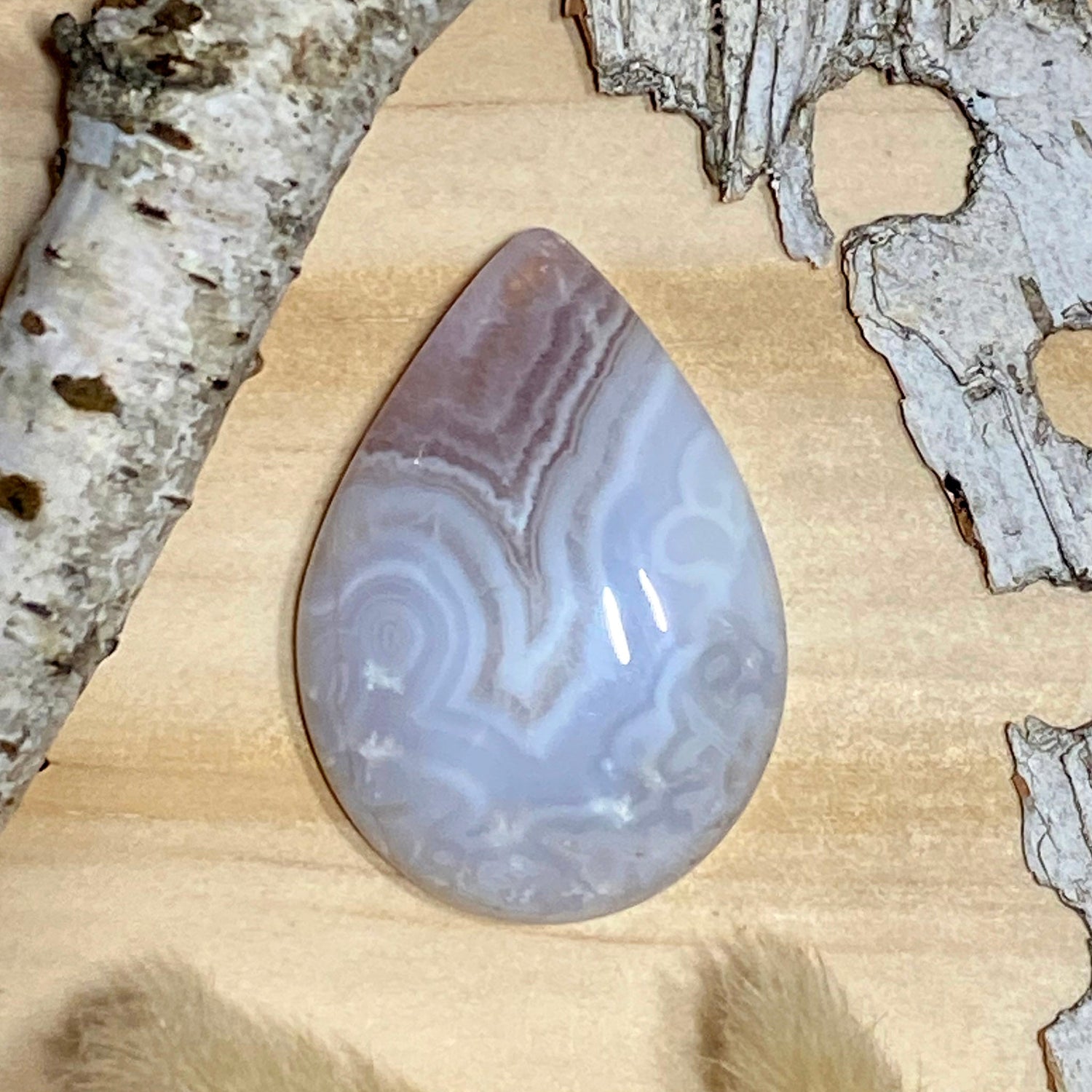 Amethyst Lace Agate - Stone Treasures by the Lake
