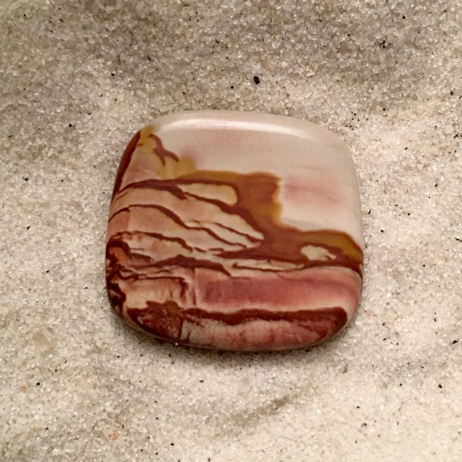 Painted Canyon Picture Jasper - Stone Treasures by the Lake