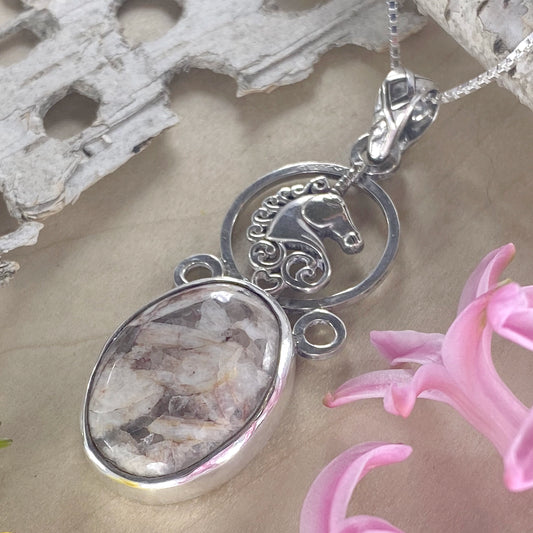 Granite Pendant Necklace - Stone Treasures by the Lake