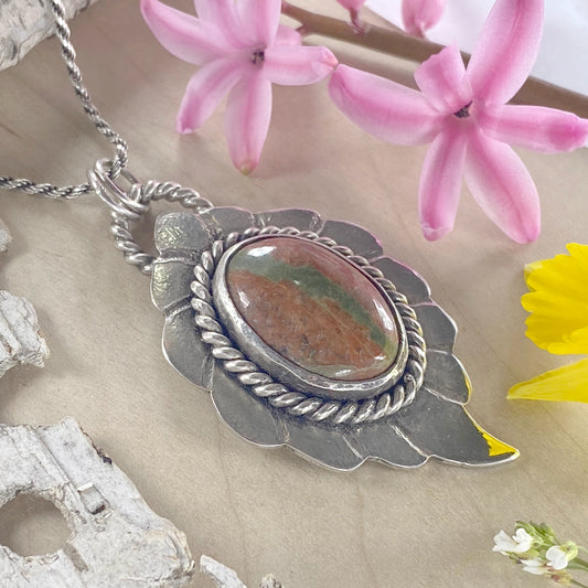 Granite Pendant Necklace - Stone Treasures by the Lake