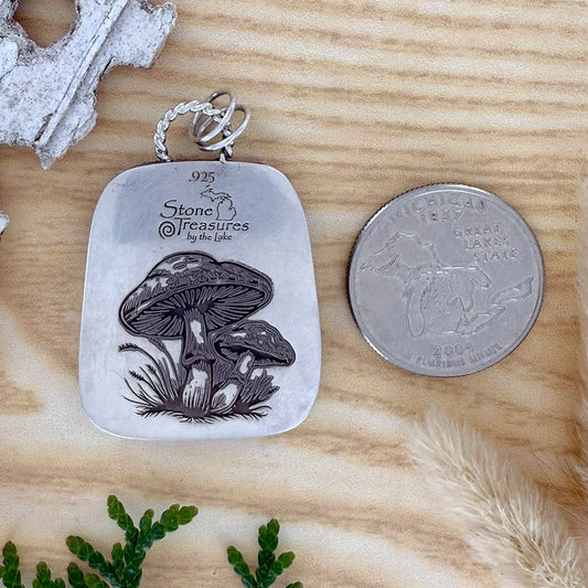 Leland Blue Pendant - Stone Treasures by the Lake