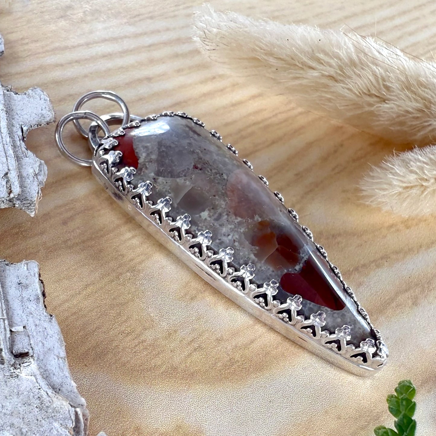 Puddingstone Pendant - Stone Treasures by the Lake