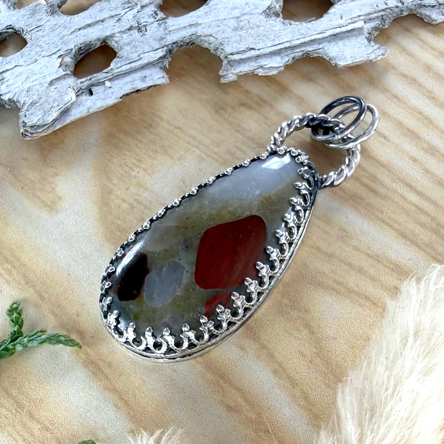 Puddingstone Pendant - Stone Treasures by the Lake