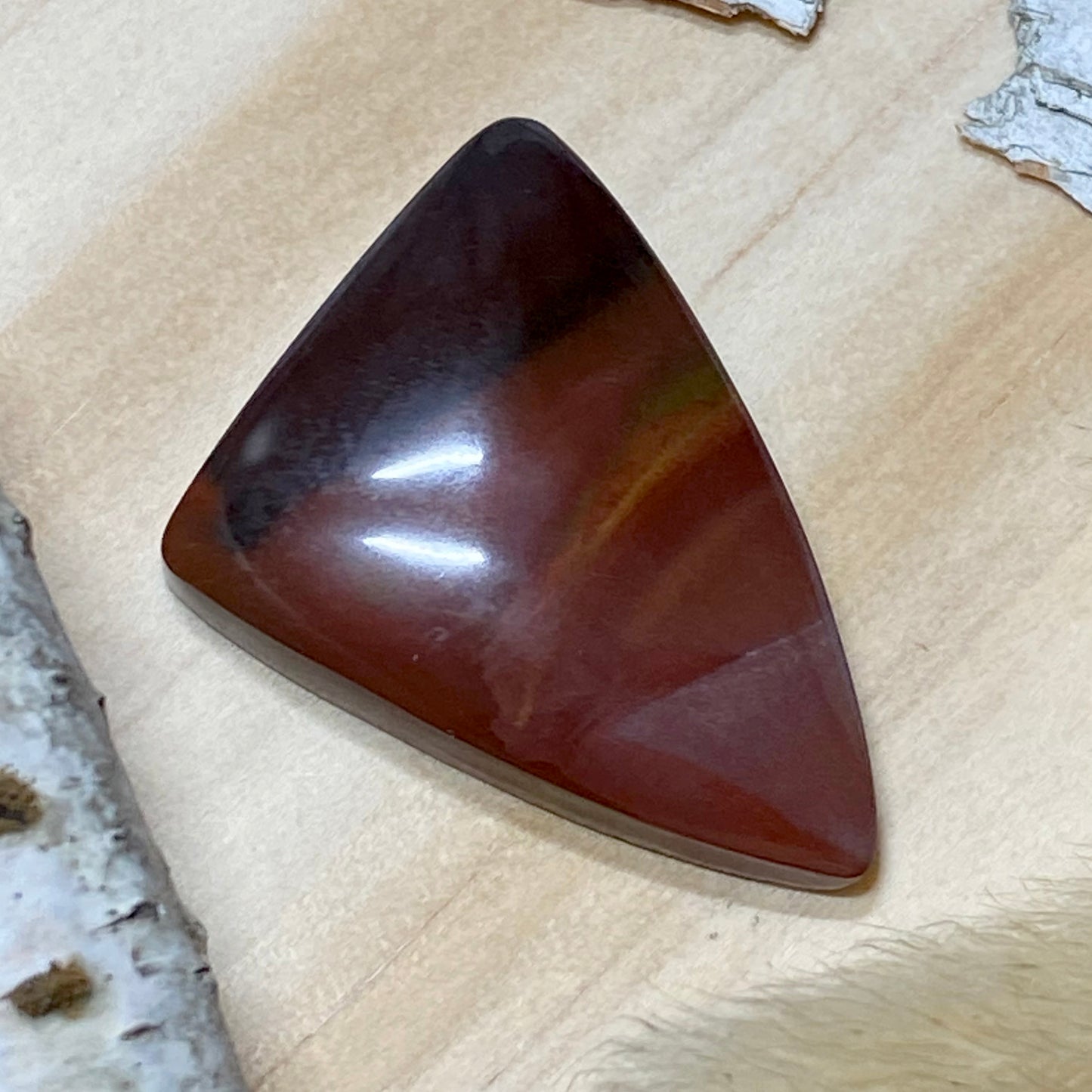 Munjina Stone Cabochon Front View III - Stone Treasures by the Lake