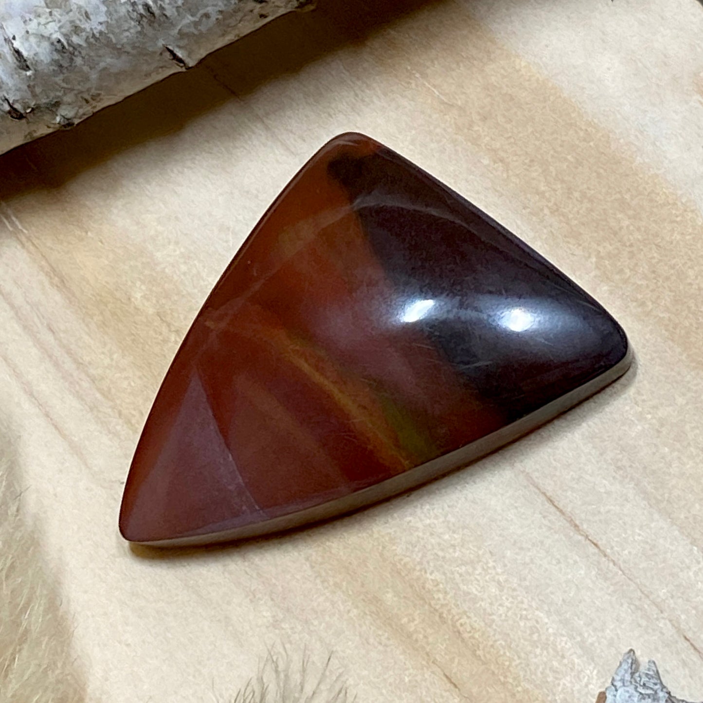 Munjina Stone Cabochon Front View II - Stone Treasures by the Lake