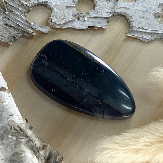 Basalt Cabochon Front View II - Stone Treasures by the Lake