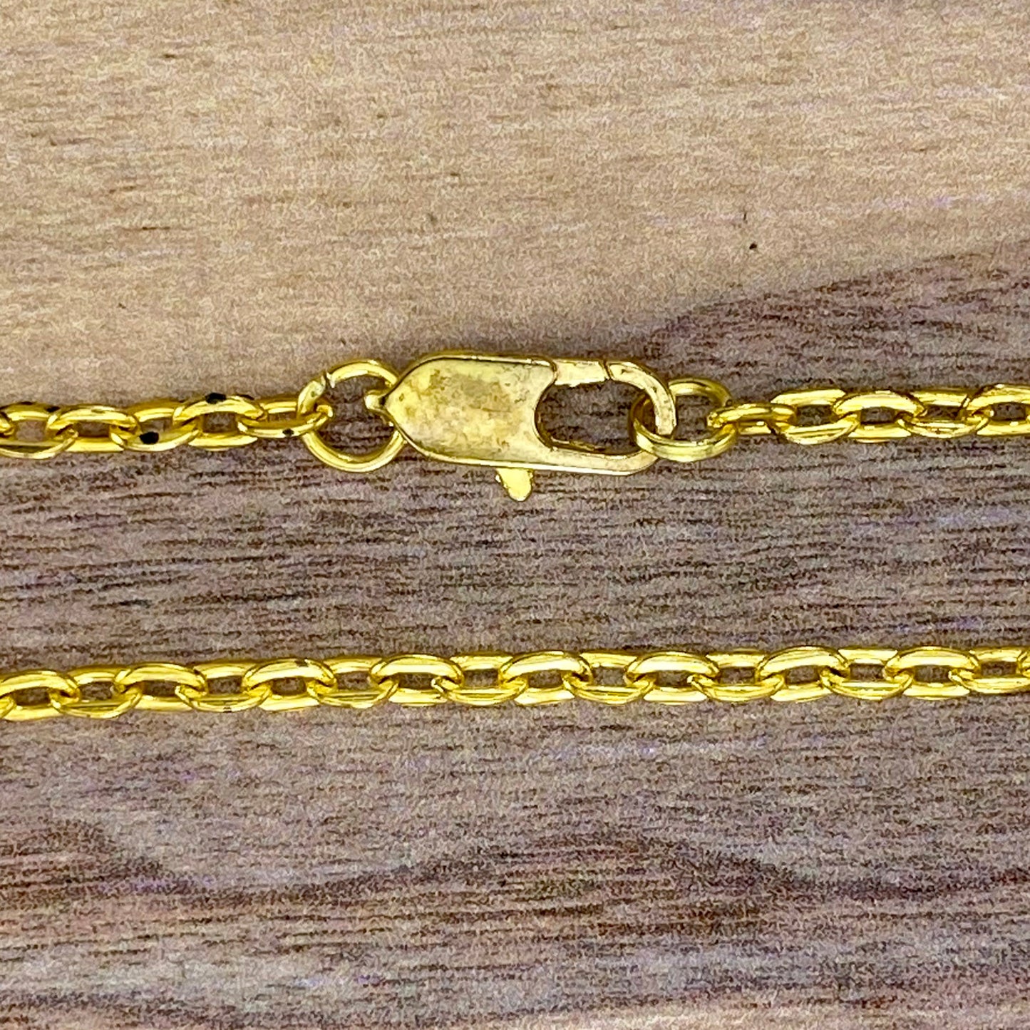 Base Metal Chains Gold- Stone Treasures by the Lake