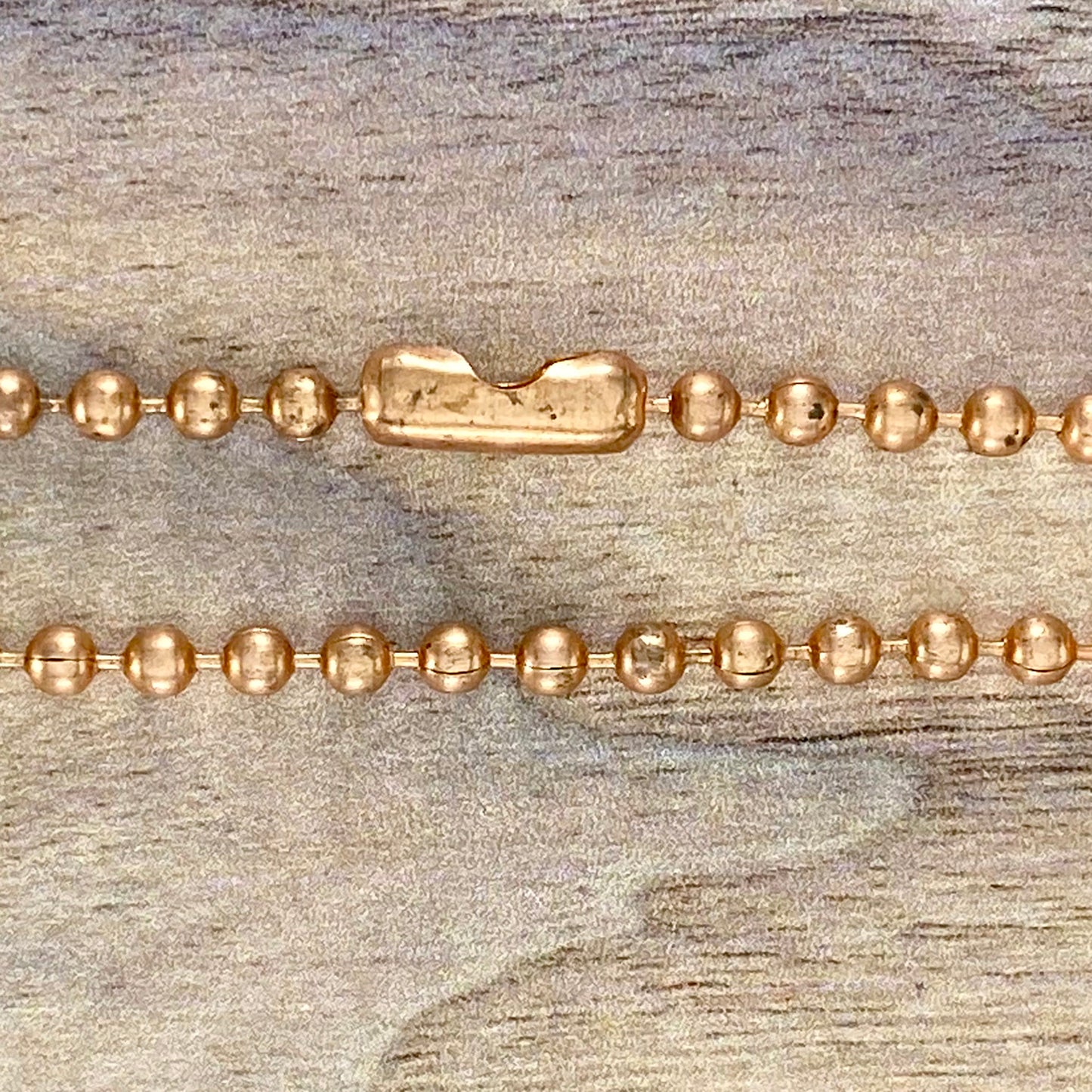 Copper Bead Chain - Stone Treasures by the Lake
