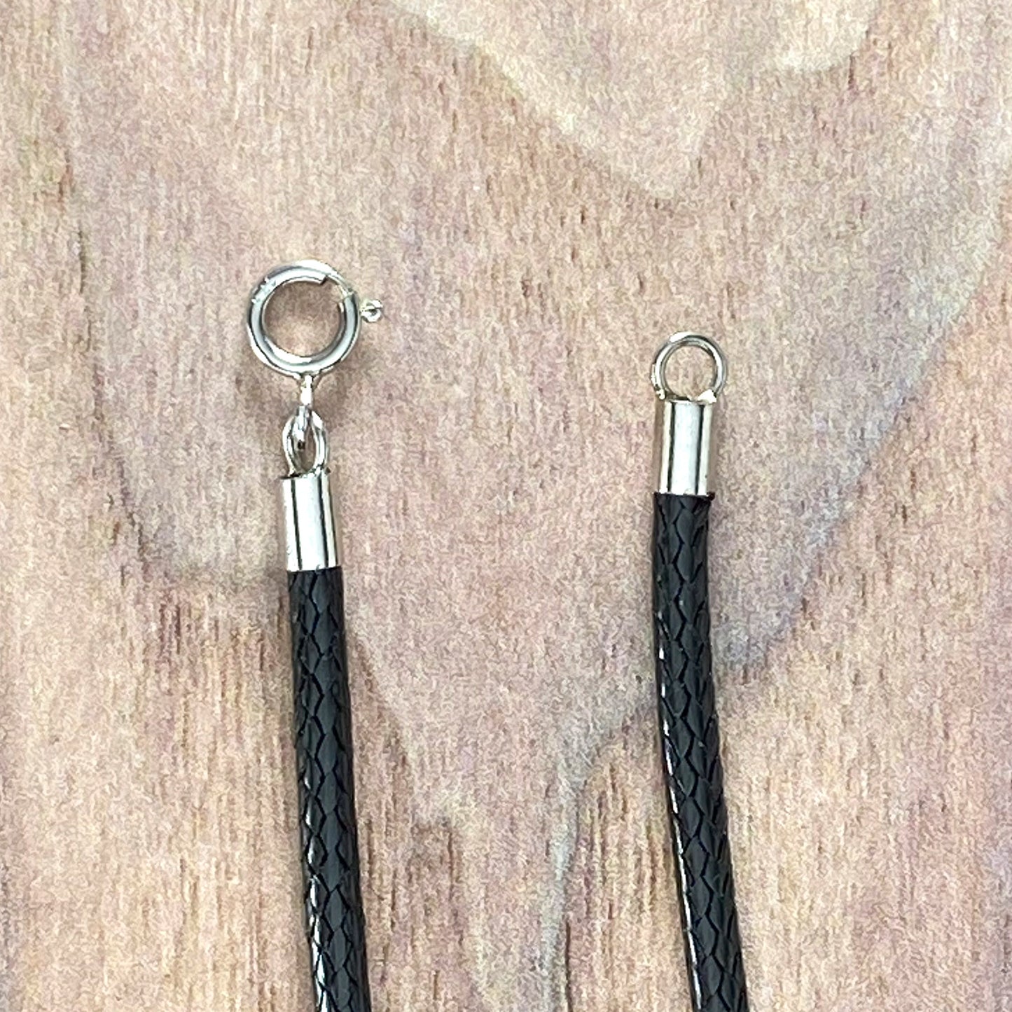 Braided Cotton Cord Necklace - Stone Treasures by the Lake