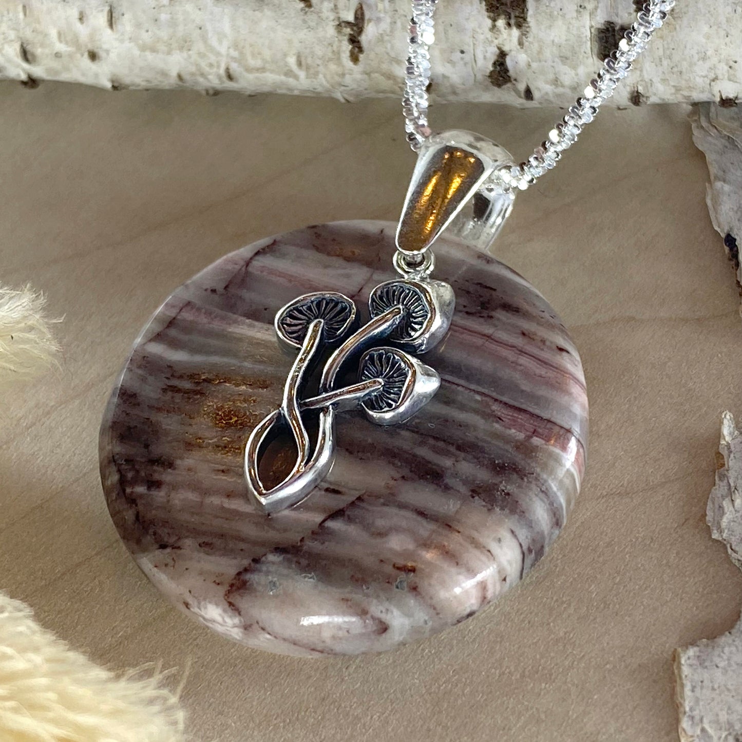 Kona Dolomite Pendant Necklace - Stone Treasures by the Lake