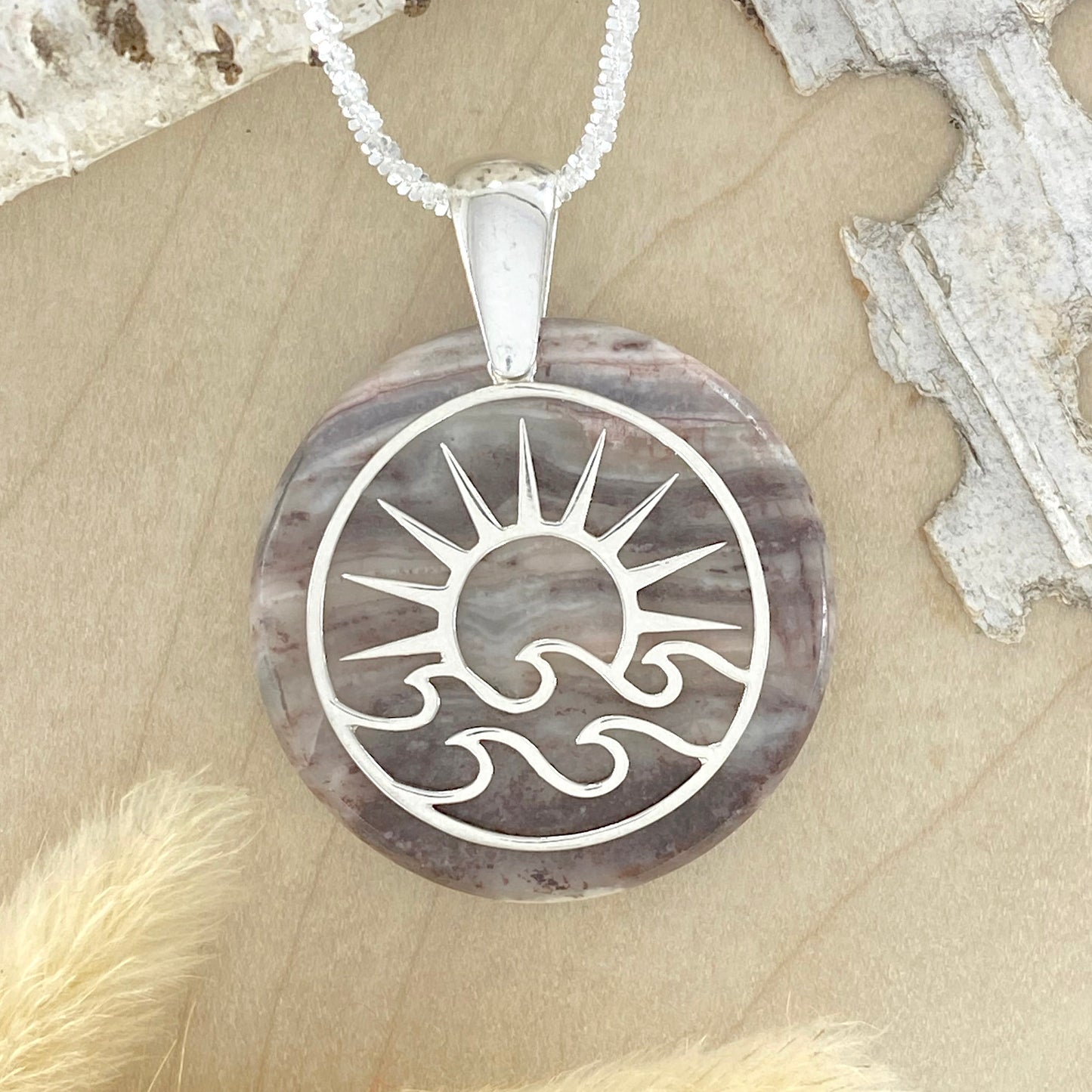 Kona Dolomite Pendant Necklace - Stone Treasures by the Lake