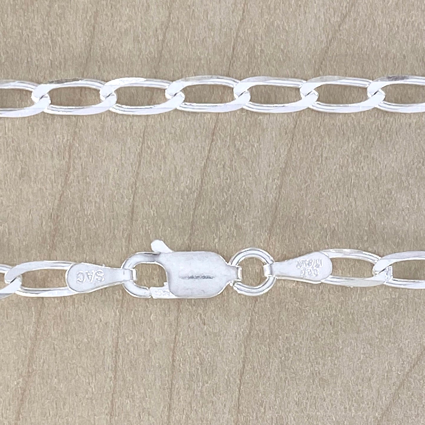 Long Curb Chain - Stone Treasures by the Lake