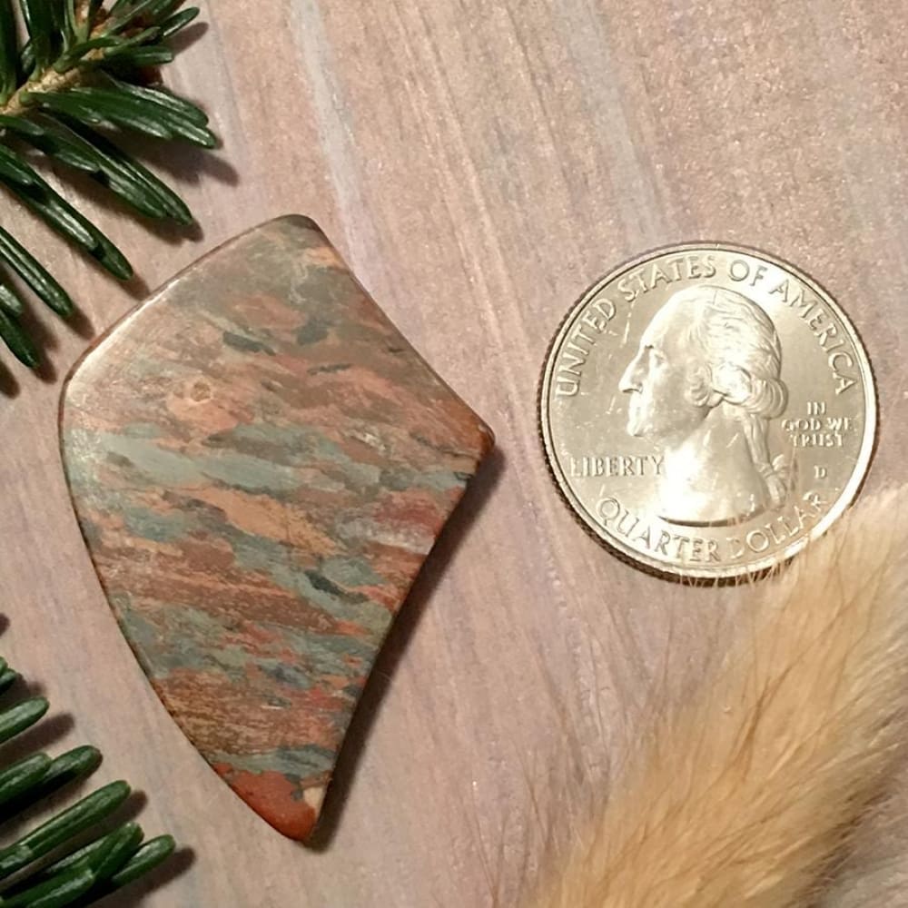 Brekian Jasper Cabochon - Stone Treasures by the Lake
