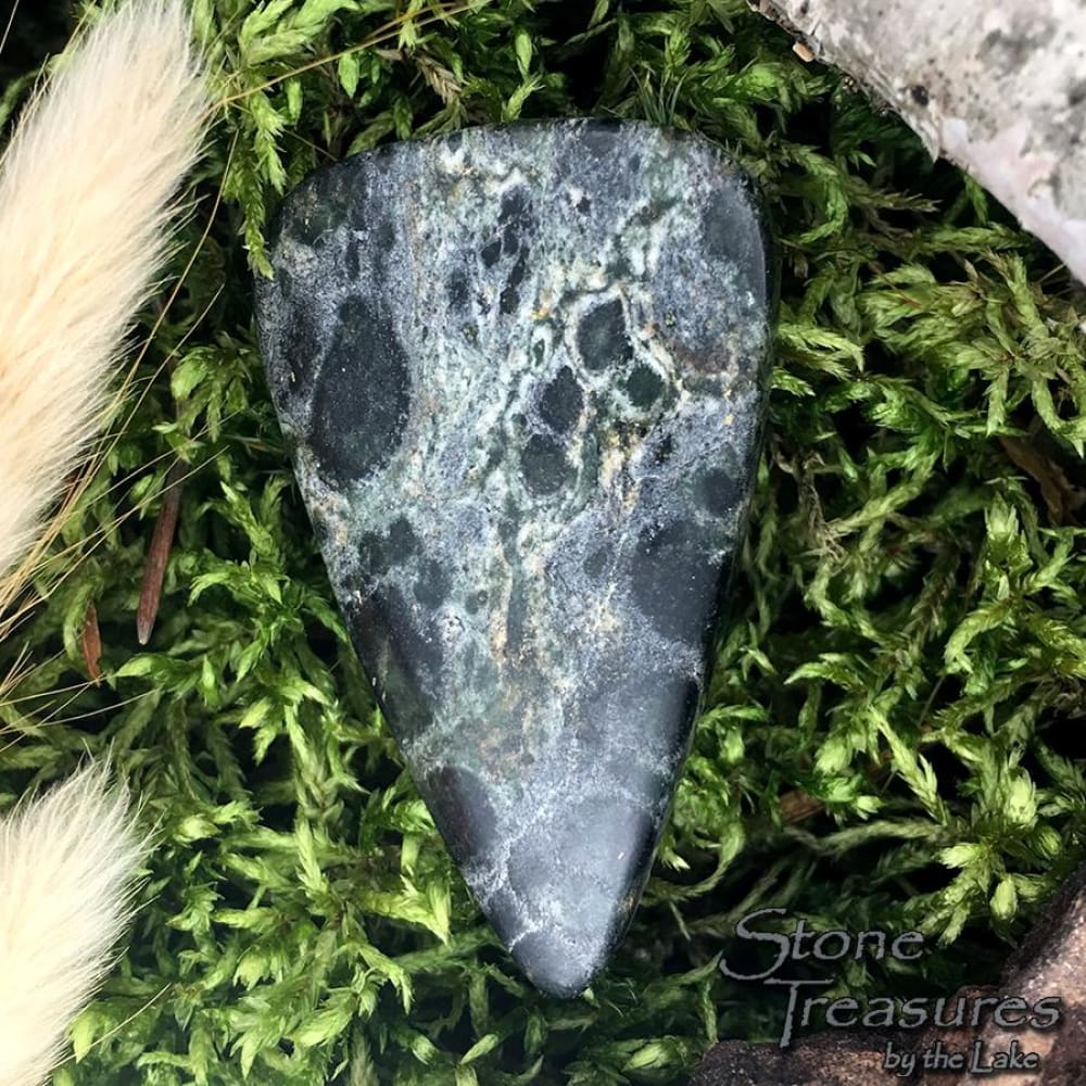 Kambaba Jasper Cabochon - Stone Treasures by the Lake