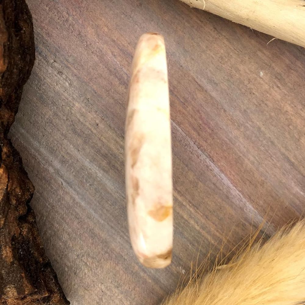 Lake Superior Feldspar Cabochon - Stone Treasures by the Lake