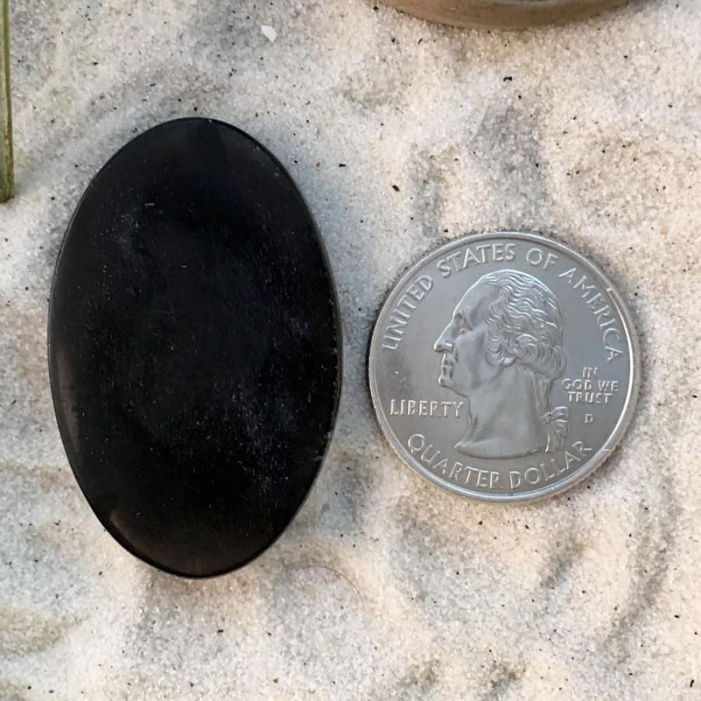 Oval Mahogany Obsidian Cabochon - Stone Treasures by the Lake