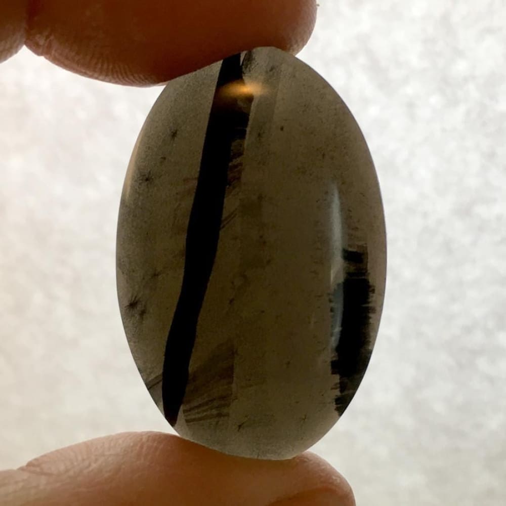 Oval Mahogany Obsidian Cabochon - Stone Treasures by the Lake