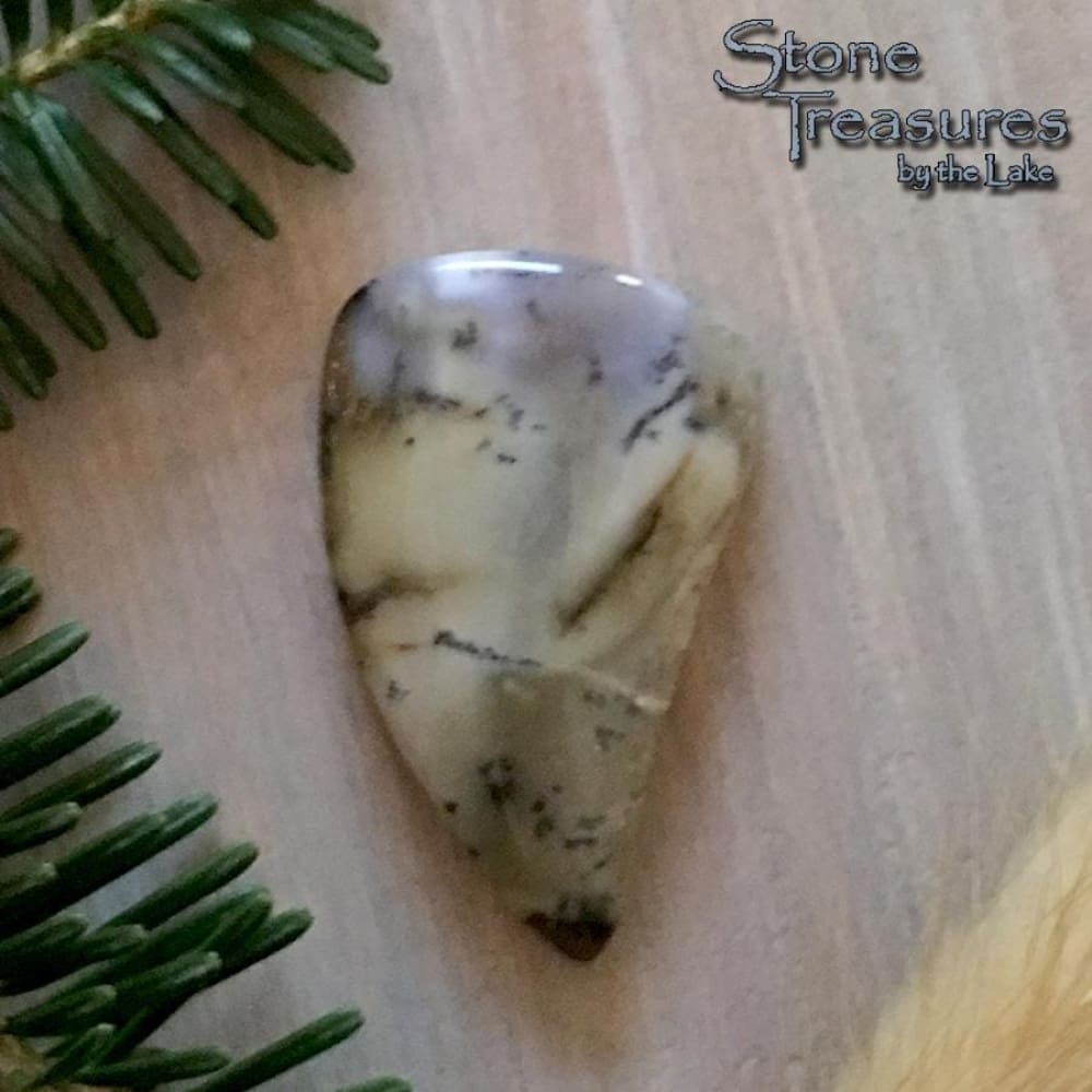 Trapper Creek Dendritic Agate Stone Cabochon - Stone Treasures by the Lake