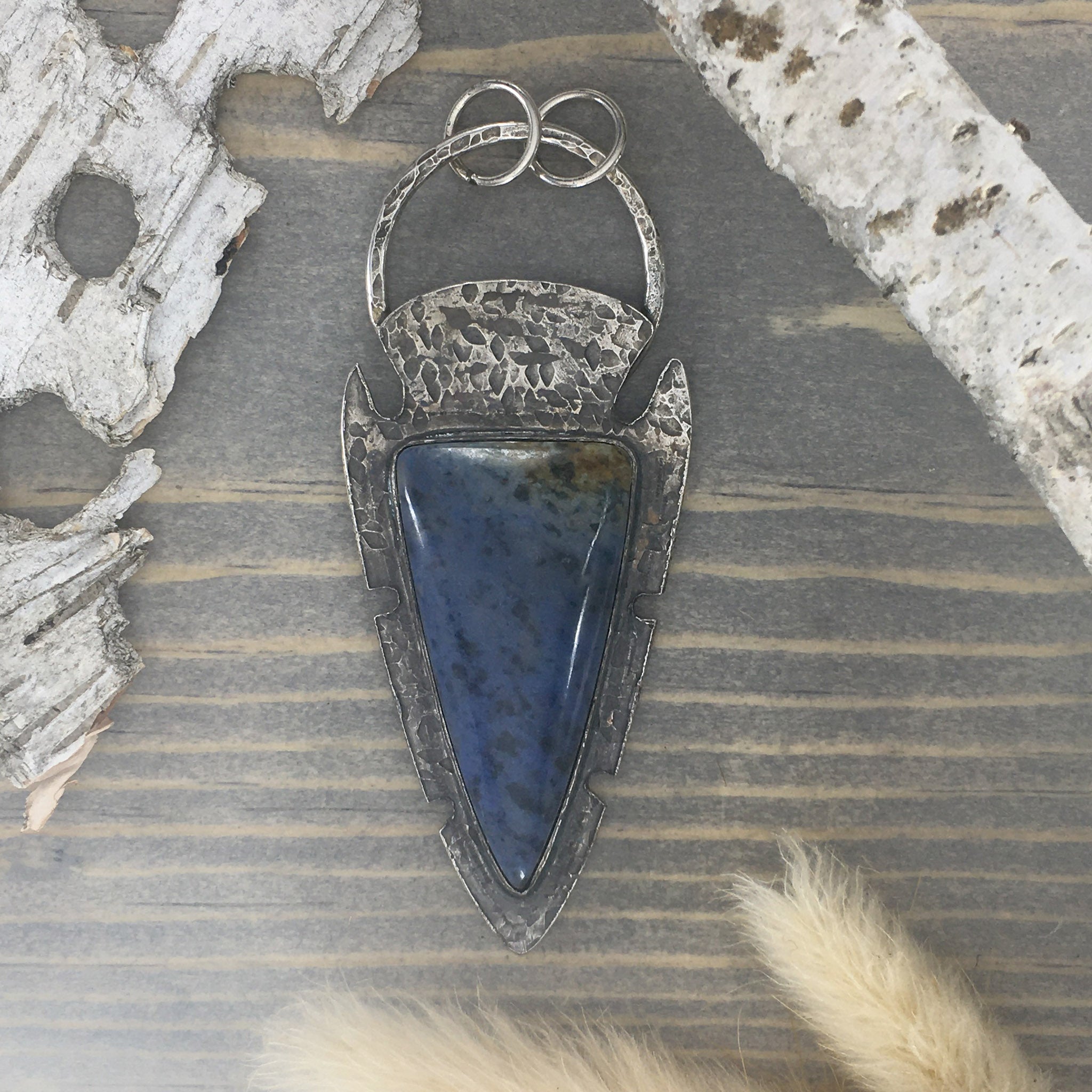 Dumortierite pendant hot sale