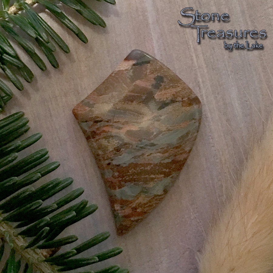 Brekian Jasper - Stone Treasures by the Lake