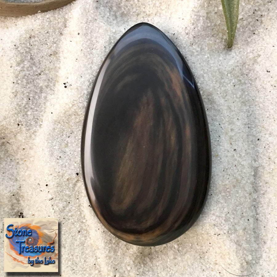 Glass Buttes Fire Pit Obsidian - Stone Treasures by the Lake
