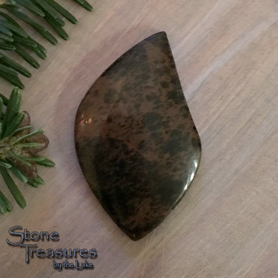Glass Buttes Spiderweb Obsidian - Stone Treasures by the Lake