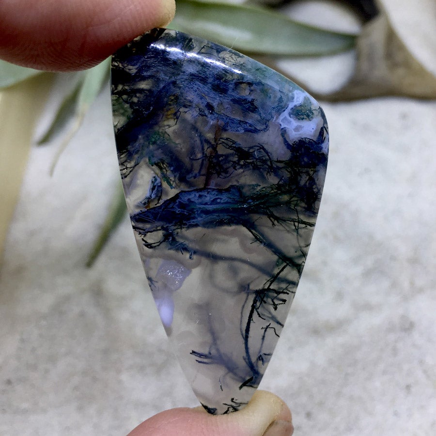 Green Moss Agate - Stone Treasures by the Lake