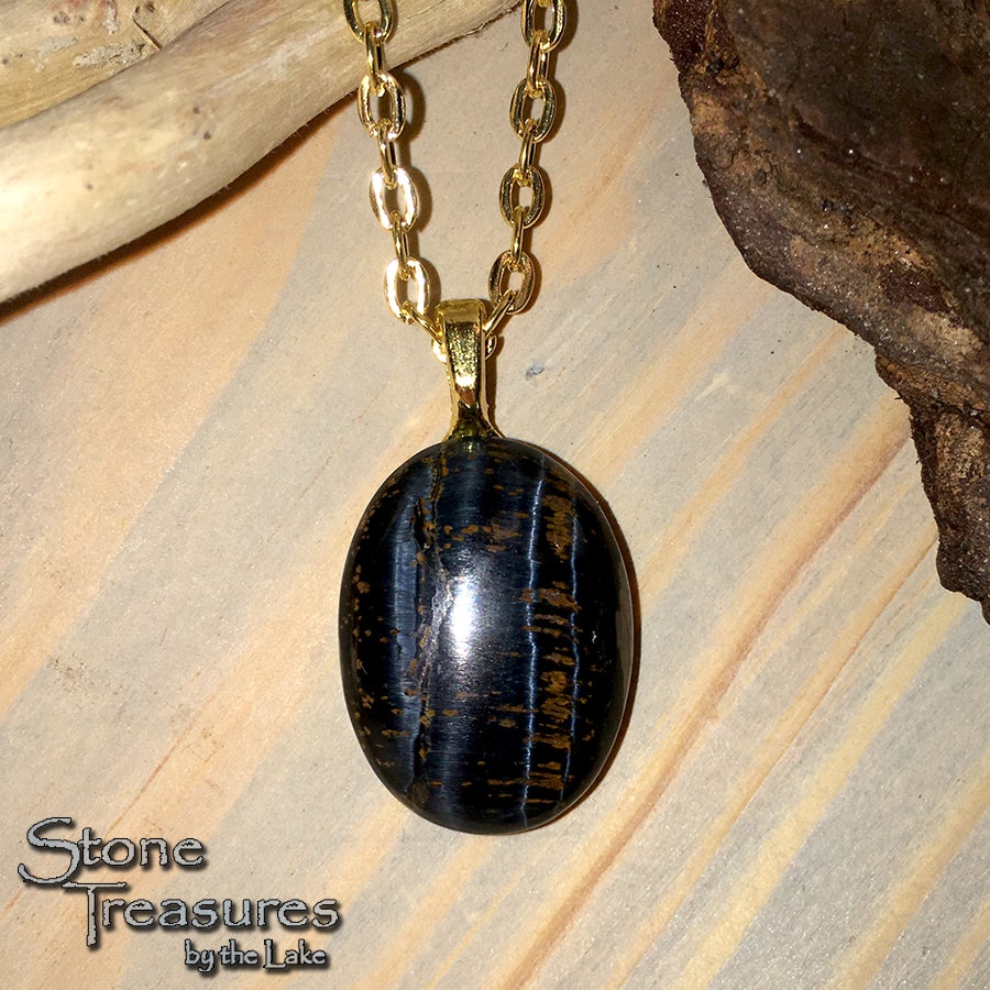 Hawk Eye Tiger Eye - Stone Treasures by the Lake