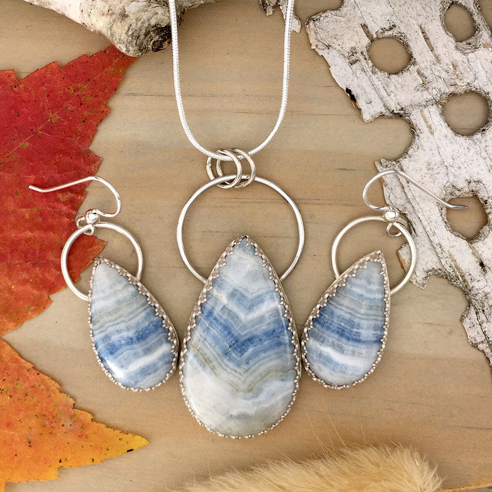 Lapis Lace Onyx - Stone Treasures by the Lake