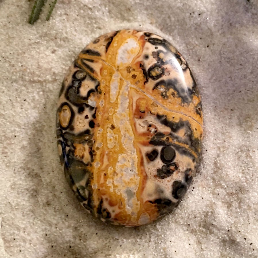 Leopardskin Jasper - Stone Treasures by the Lake