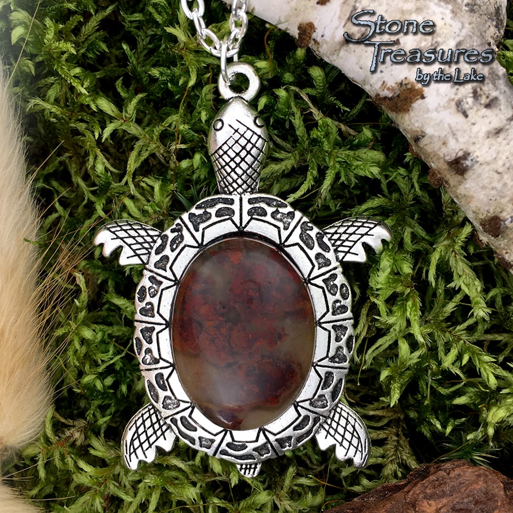 Moss Agate - Stone Treasures by the Lake