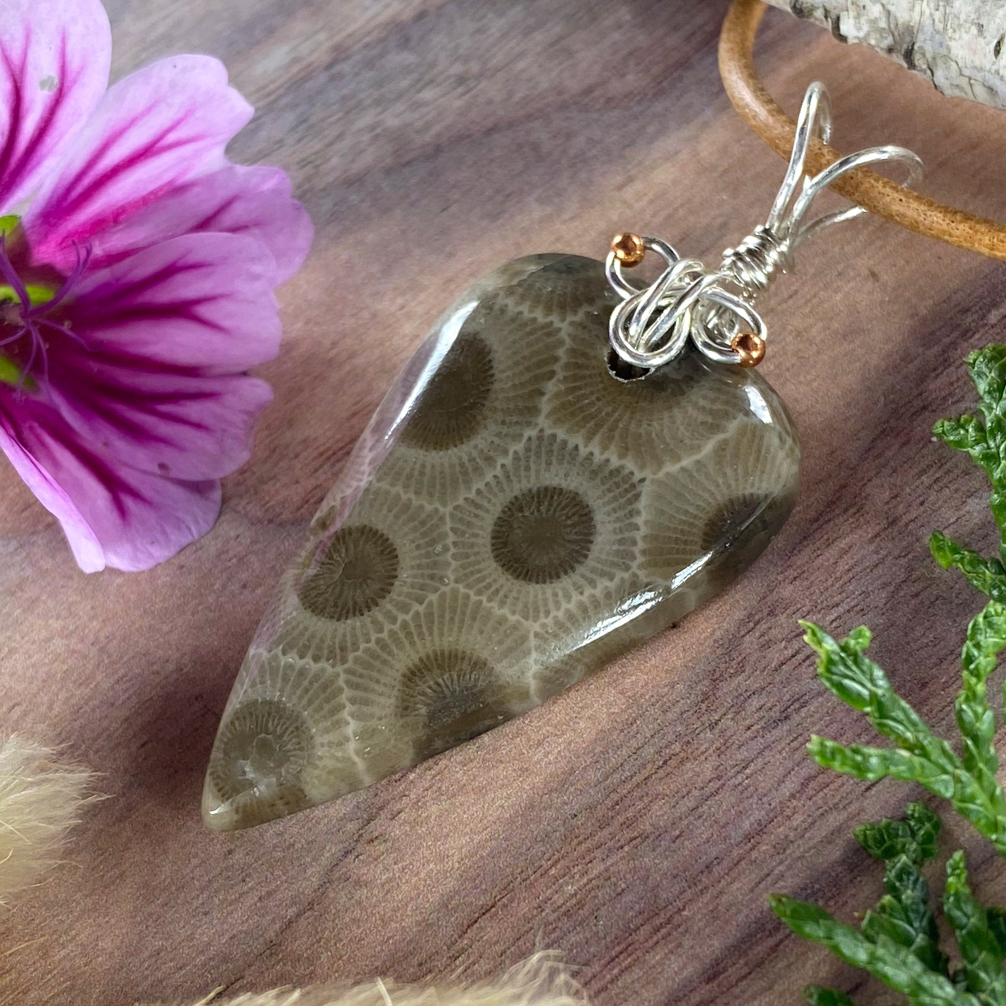 Petoskey shop stone necklace