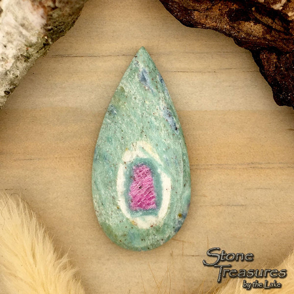 Ruby in Fuchsite - Stone Treasures by the Lake
