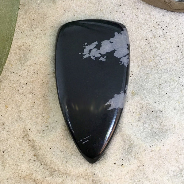 Snowflake Obsidian - Stone Treasures by the Lake