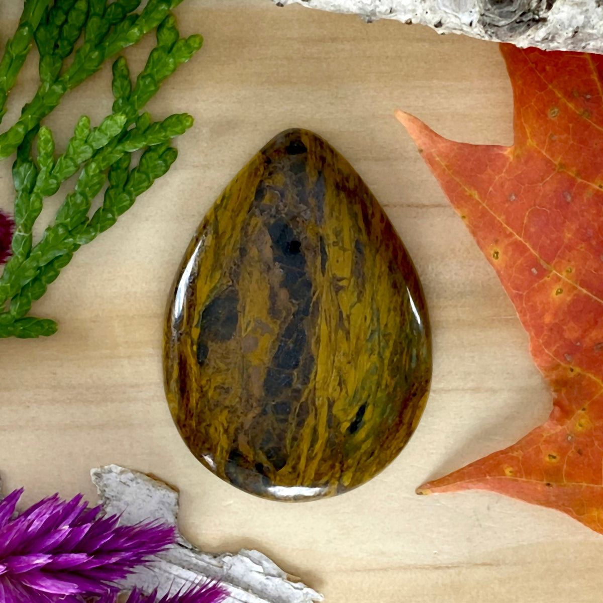 Tobacco Jasper - Stone Treasures by the Lake