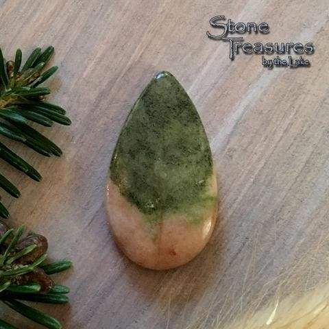 Epidote in Quartzite - Stone Treasures by the Lake