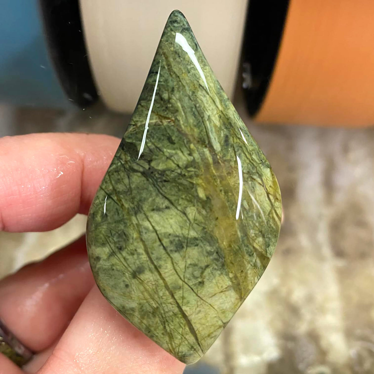 Epidote - Stone Treasures by the Lake