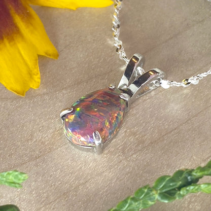 Kyocera Opal Pendant Necklace