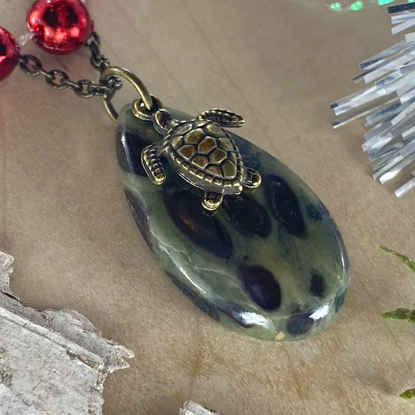 Bristlecone Pine Pendant Necklace - Stone Treasures by the Lake