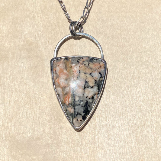 Granite Pendant Necklace - Stone Treasures by the Lake