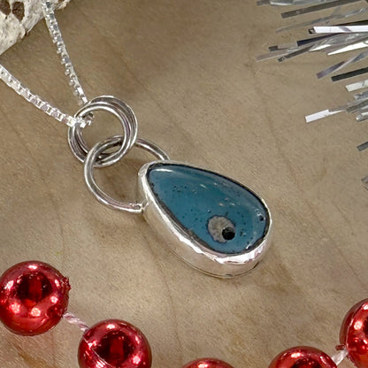 Leland Blue Pendant Necklace - Stone Treasures by the Lake