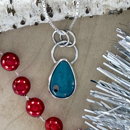 Leland Blue Pendant Necklace - Stone Treasures by the Lake