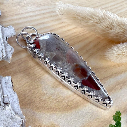 Puddingstone Pendant - Stone Treasures by the Lake