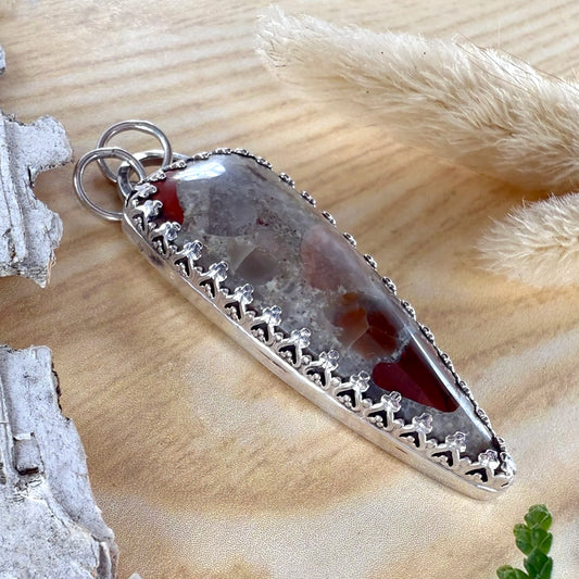 Puddingstone Pendant - Stone Treasures by the Lake