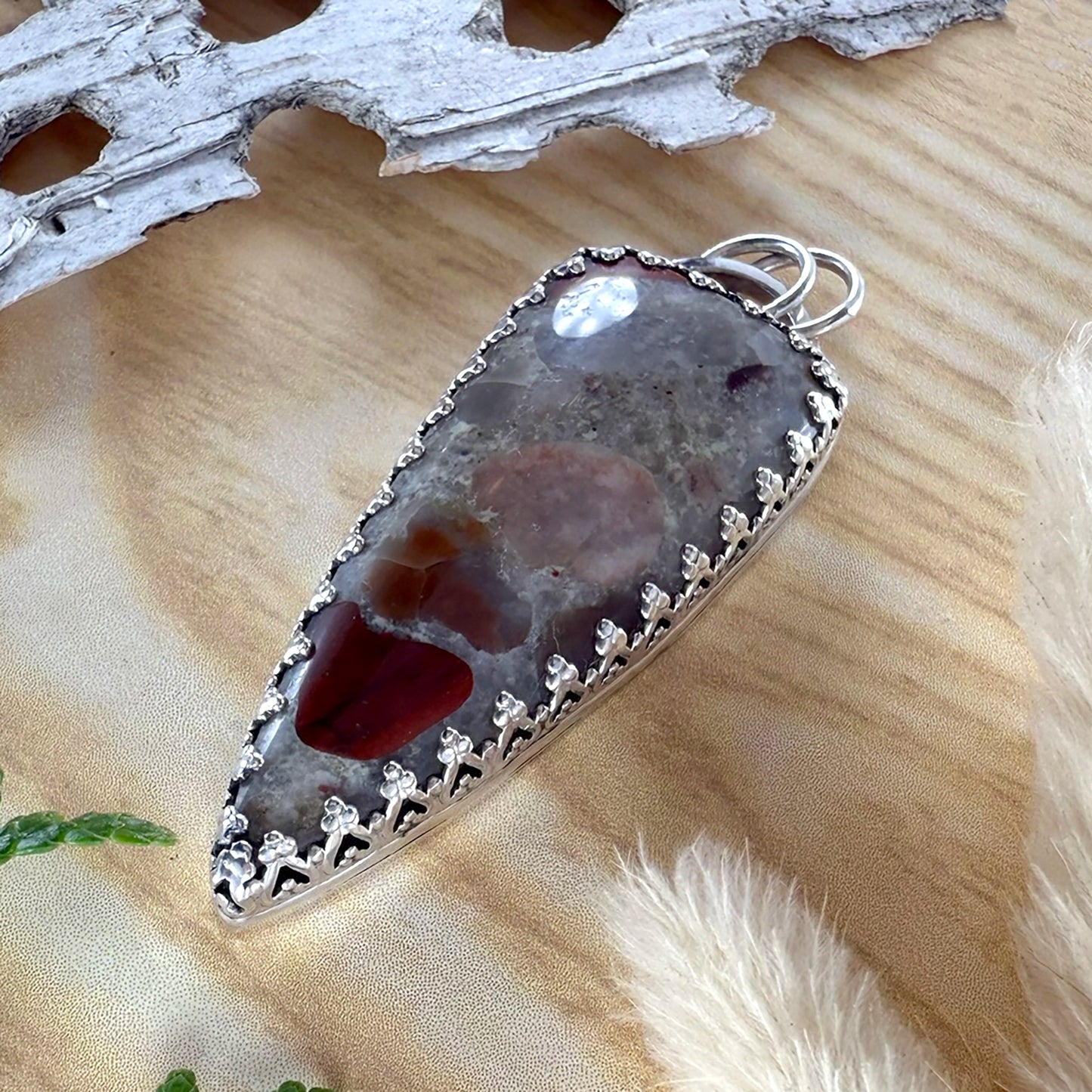 Puddingstone Pendant - Stone Treasures by the Lake