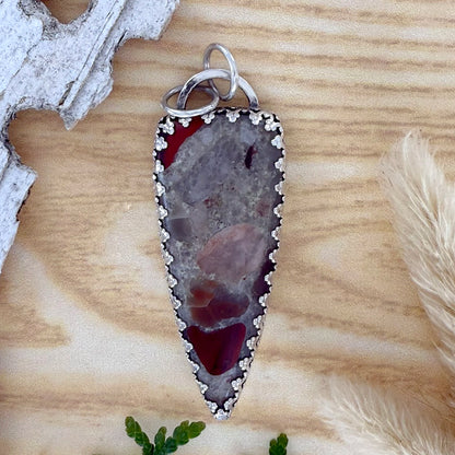 Puddingstone Pendant - Stone Treasures by the Lake