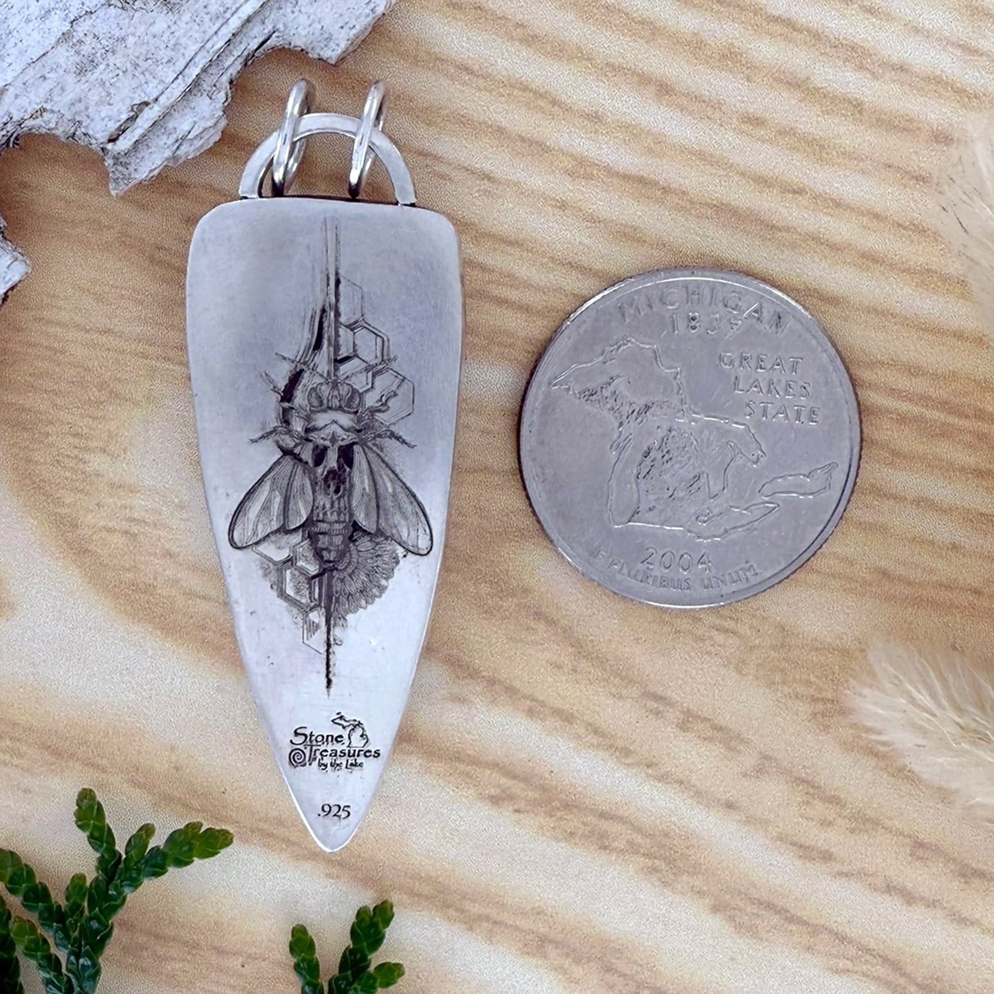 Puddingstone Pendant - Stone Treasures by the Lake