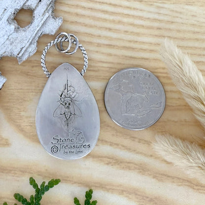 Petoskey Stone Pendant - Stone Treasures by the Lake
