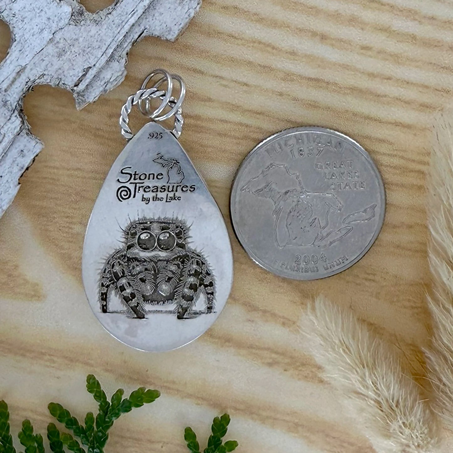 Puddingstone Pendant - Stone Treasures by the Lake